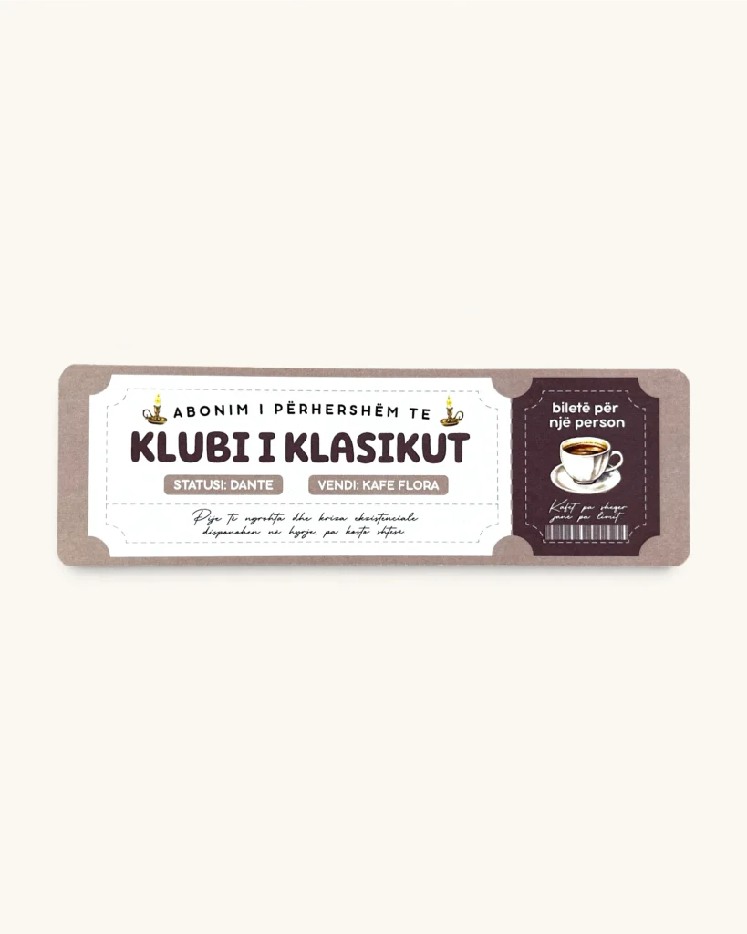 Shënjues - Biletë Anëtarësimi: Klubi i Klasikut