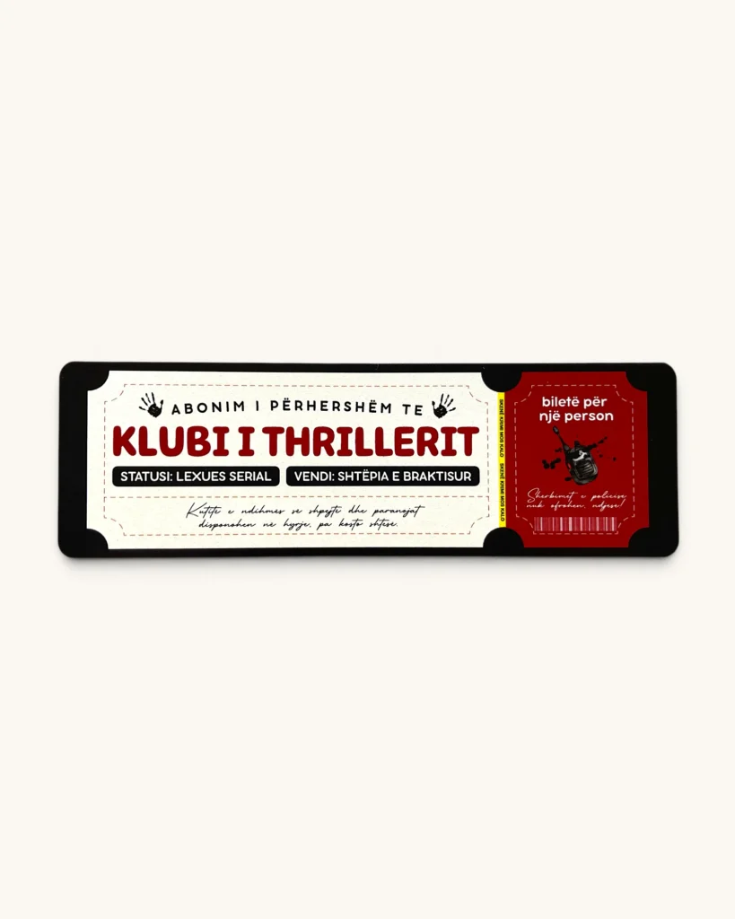 Shënjues - Biletë Anëtarësimi: Klubi i Thrillerit