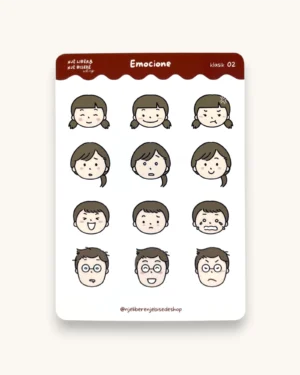 Sticker Sheet - Emocione