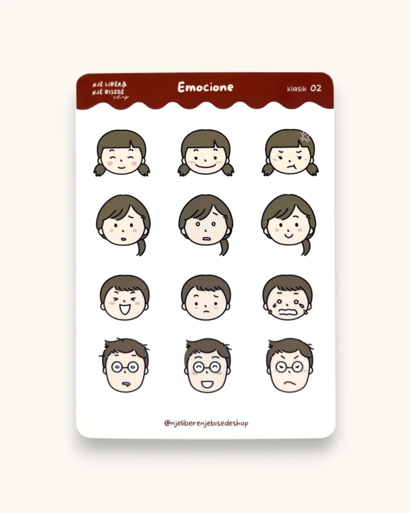 Sticker Sheet - Emocione
