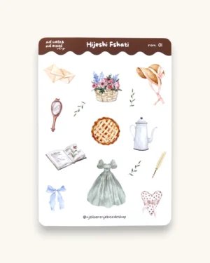 Sticker Sheet - Hijeshi Fshati