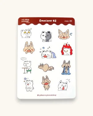 Sticker Sheet - Emocione #2