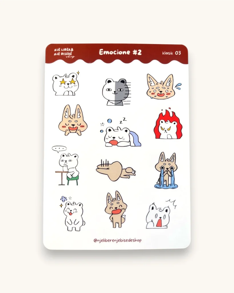 Sticker Sheet - Emocione #2