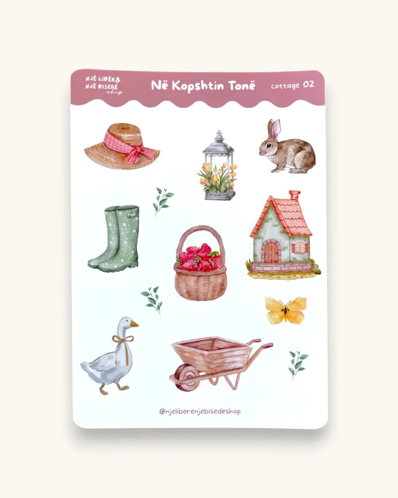 Sticker Sheet - Në Kopshtin Tonë