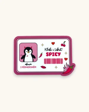 Sticker - Klubi i Librit Spicy