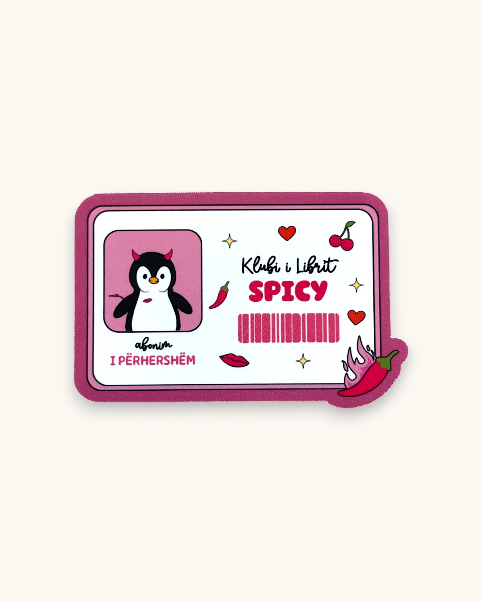 Sticker - Klubi i Librit Spicy