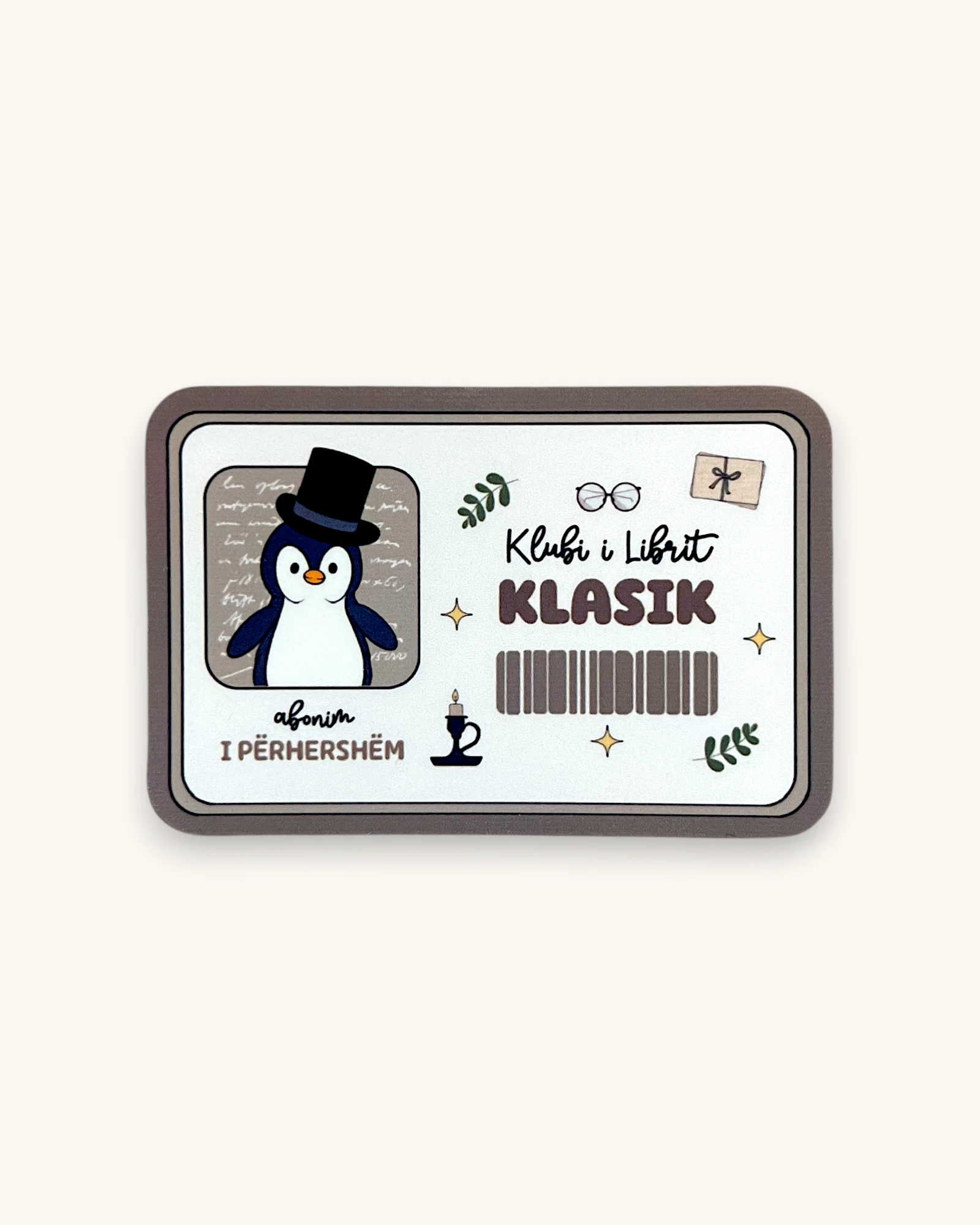 Sticker - Klubi i Librit Klasik