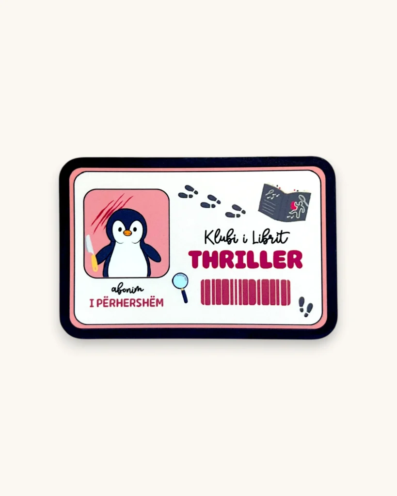 Sticker - Klubi i Librit Thriller